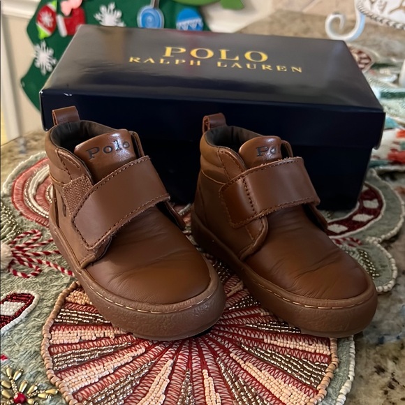 Polo by Ralph Lauren Kids “Camdyn EZ” boots - Picture 1 of 7